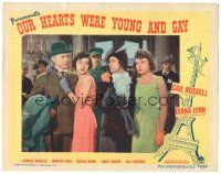 7z680 OUR HEARTS WERE YOUNG & GAY LC #6 '44 Gail Russell, Diana Lynn, travel misadventures!