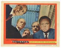 7z688 PATTERNS LC #7 '56 written by Rod Serling, cool image of Van Heflin & cast looking down!