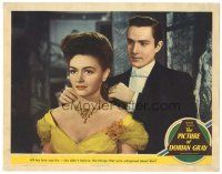 7z703 PICTURE OF DORIAN GRAY LC #4 '45 Donna Reed & Hurd Hatfield as titular character!