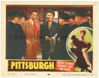 7z710 PITTSBURGH LC R53 John Wayne, Randolph Scott, inset image of sexy Marlene Dietrich!