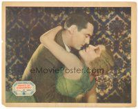 7z718 PRINCE OF DIAMONDS LC '30 romantic image of pretty Aileen Pringle, Ian Keith!