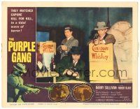 7z724 PURPLE GANG LC #1 '59 Robert Blake, Barry Sullivan, they matched Al Capone crime for crime!