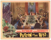 7z729 PUTTIN' ON THE RITZ LC R1937 cool image & border art from Irving Berlin New York City musical!