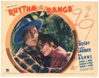 7z746 RHYTHM ON THE RANGE LC '36 cool image of cult star Frances Farmer w/Bing Crosby!