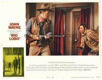 7z752 RIO LOBO LC #1 '71 Howard Hawks, Give 'em Hell, John Wayne, great image of The Duke w/rifle!