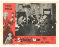 7z775 SCARFACE MOB LC #7 '62 great image of Neville Brand as Al Capone at head of table!