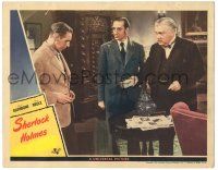 7z790 SHERLOCK HOLMES FACES DEATH LC '43 detective Basil Rathbone & Nigel Bruce as Dr. Watson!