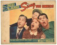 7z799 SING YOU SINNERS LC '38 Bing Crosby, Fred MacMurray, Ellen Drew, young Donald O'Connor!