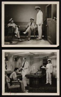 8a951 PARADISE ISLE 2 8x10 stills '37 sailors Warren Hull, William B. Davidson, John St. Polis!