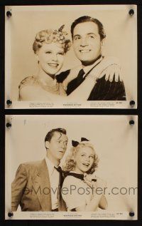 8a952 PENTHOUSE RHYTHM 2 8x10 stills '44 wonderful portraits of Lois Collier & Kirby Grant!