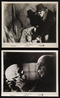 8a968 SKULL 2 8x10 stills '65 based on a story by Robert Bloch, great creepy images!