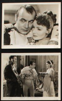 8a478 CONQUEST 8 8x10 stills '37 Charles Boyer as Napoleon with Greta Garbo as Marie Walewska!