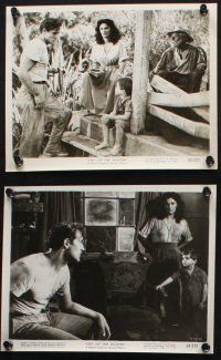 8a334 CRY OF THE HUNTED 15 8x10 stills '53 Polly Bergen, Barry Sullivan & Vittorio Gassman!