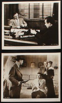 8a335 DARK PAST 15 8x10 stills '49 William Holden, Lee J. Cobb, Nina Foch, Adele Jergens