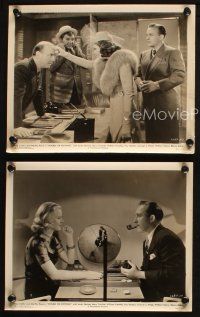 8a781 DOUBLE OR NOTHING 3 8x10 stills '37 Bing Crosby, Mary Carlisle, wacky Martha Raye!