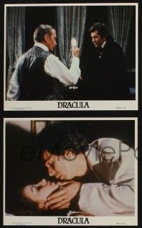 8a215 DRACULA 3 8x10 mini LCs '79 Bram Stoker, great images of vampire Frank Langella!