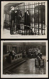 8a782 DREYFUS CASE 3 8x10 stills '31 Cedric Hardwicke in the title role, Beatrix Thomson!