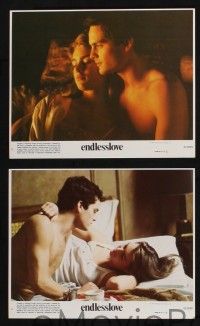 8a164 ENDLESS LOVE 5 8x10 mini LCs '81 close up images of sexy Brooke Shields & Martin Hewitt!