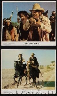 8a130 FRISCO KID 6 8x10 mini LCs '79 Robert Aldrich, Jewish Rabbi Gene Wilder, Harrison Ford!