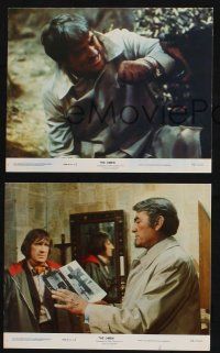 8a223 OMEN 3 8x10 mini LCs '76 Gregory Peck, David Warner, Satanic horror, it's frightening!