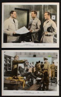 8a177 ON THE THRESHOLD OF SPACE 5 color 8x10 stills '56 Guy Madison, John Hodiak, Dean Jagger!