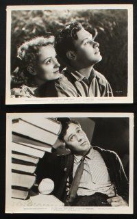 8a323 OUR TOWN 16 8x10 stills '40 cool romantic images of William Holden, Martha Scott!