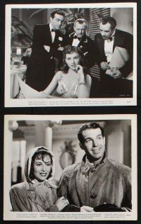 8a621 PAULETTE GODDARD 6 8x10 stills '40s many with Ray Milland, Fred MacMurray, & in great dress!