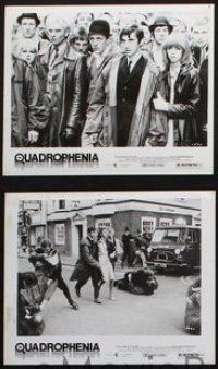 8a623 QUADROPHENIA 6 8x10 stills '79 great images of The Who & Sting, bikers, English rock & roll!