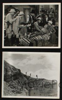 8a739 RIDERS OF THE WHISTLING SKULL 4 8x10 stills '37 3 Mesquiteers, wonderful cowboy desert images