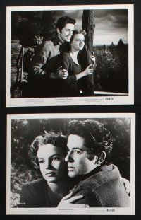 8a582 ROSEANNA MCCOY 7 8x10 stills '49 Farley Granger, Joan Evans, Raymond Massey, Nicholas Ray