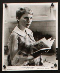 8a264 ROSEMARY'S BABY 25 8x10 stills '68 John Cassavetes & Mia Farrow, Roman Polanski classic