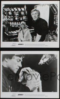 8a741 SATURN 3 4 8x10 stills '80 Kirk Douglas, Farrah Fawcett, Harvey Keitel, sci-fi images!