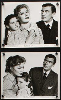 8a353 SCANDAL AT SCOURIE 15 8x10 stills '53 great images of pretty Greer Garson & Walter Pidgeon!