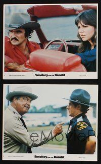 8a202 SMOKEY & THE BANDIT 4 8x10 mini LCs '77 Burt Reynolds, Sally Field & Jackie Gleason!