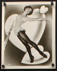 8a443 VALENTINE ART 10 8x10 stills '51 w/ Caron, Gable, Blythe, Lancaster, Taylor, Wyman, more!