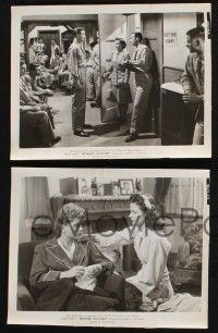 8a758 WINGED VICTORY 4 8x10 stills '44 Judy Holliday, Jeanne Crain, McCallister, WWII propaganda!