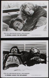 8a855 WOMAN UNDER THE INFLUENCE 3 8x10 stills '74 John Cassavetes, Peter Falk, Gena Rowlands!