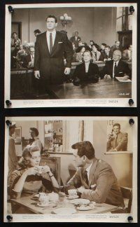 8a445 WRITTEN ON THE WIND 10 8x10 stills '56 Lauren Bacall, Rock Hudson, Dorothy Malone, Stack