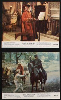 8a094 ZORRO THE GAY BLADE 8 8x10 mini LCs '81 flamboyant masked hero George Hamilton, Lauren Hutton