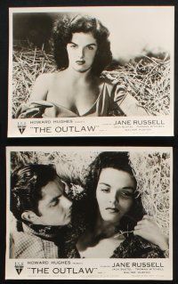 8a529 OUTLAW 8 English FOH LCs R50 sexy Jane Russell & Buetel, Mitchell, Huston, Howard Hughes!