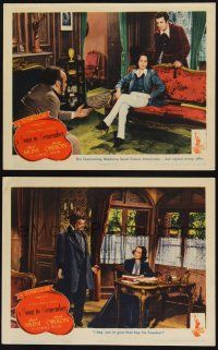 8f972 SONG TO REMEMBER 2 LCs '45 Paul Muni, Merle Oberon, Cornel Wilde as Chopin!