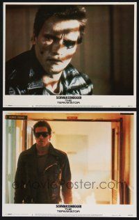 8f979 TERMINATOR 2 LCs '84 images of classic cyborg Arnold Schwarzenegger!