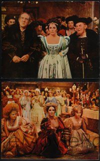 8f741 TAMING OF THE SHREW 4 color 11x14 stills '67 images of Elizabeth Taylor & Richard Burton!