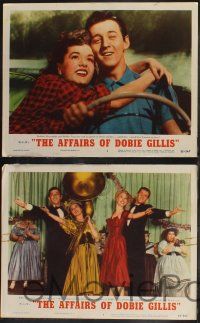 8f630 AFFAIRS OF DOBIE GILLIS 4 LCs '53 Debbie Reynolds, Bobby Van in title role, Bob Fosse!