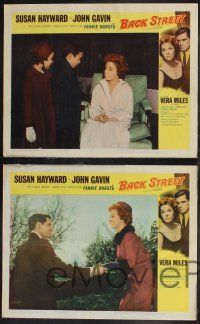 8f763 BACK STREET 3 LCs '61 Susan Hayward & John Gavin romantic images, Vera Miles!