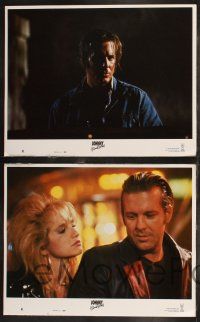 8f529 JOHNNY HANDSOME 7 LCs '89 Mickey Rourke, Ellen Barkin, directed by Walter Hill!