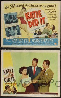 8f238 KATIE DID IT 8 LCs '51sexy Ann Blyth, there's a laugh for every scandalous second!