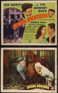 8f424 SPOOK BUSTERS 8 LCs '46 Bowery Boys, Leo Gorcey, Huntz Hall & Bobby Jordan!