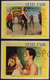 8f427 STATE FAIR 8 LCs '62 Pat Boone, Ann-Margret, Pamela Tiffin, Rodgers & Hammerstein musical!