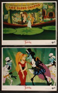 8f453 THUMBELINA 8 LCs '94 Don Bluth animation, artwork of fantasy characters!